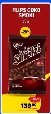 Flips čoko Smoki