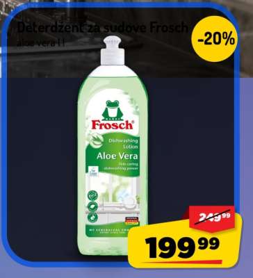 Deterdžent za sudove Frosch aloe vera