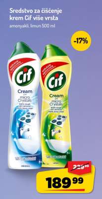 Cif Cream Cleaner