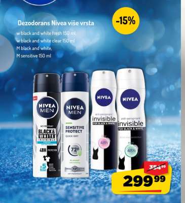 Dezodorans Nivea više vrsta