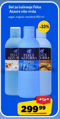 Gel za tuširanje Felce Azzurra više vrsta