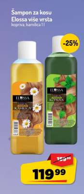 Šampon za kosu Elossa