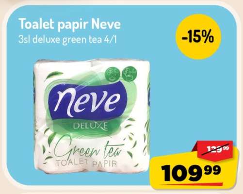 Toalet papir Neve