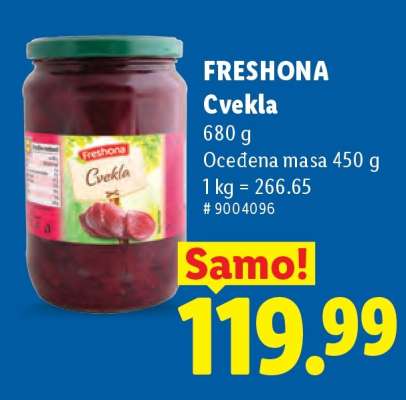 Freshona cvekla
