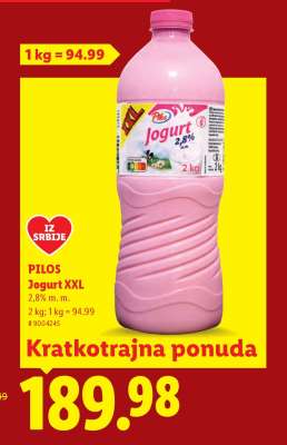 Pilos Jogurt XXL