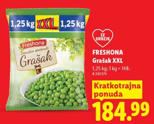 Freshona Grašak XXL