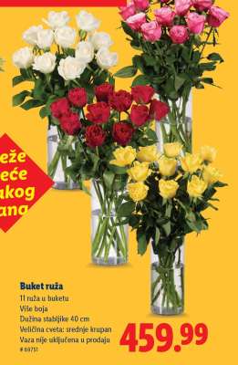 Buket ruža