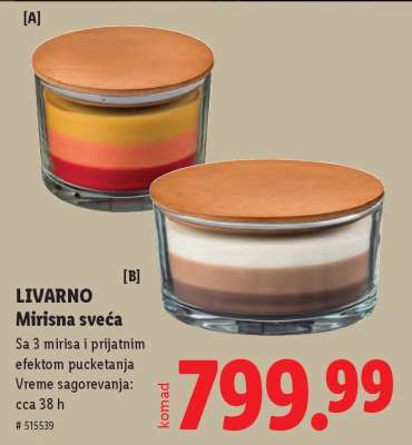 LIVARNO Mirisna sveća