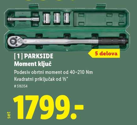PARKSIDE Moment ključ