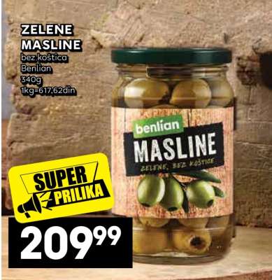 ZELENE MASLINE
