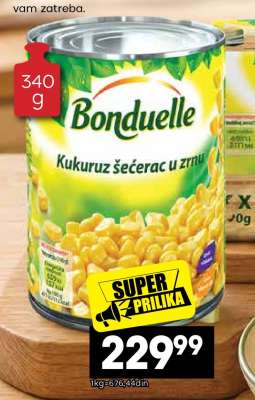 Bonduelle Kukuruz šećerac u zrnu