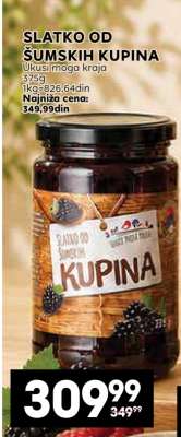 SLATKO OD ŠUMSKIH KUPINA