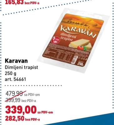 Karavan dimljeni trapist