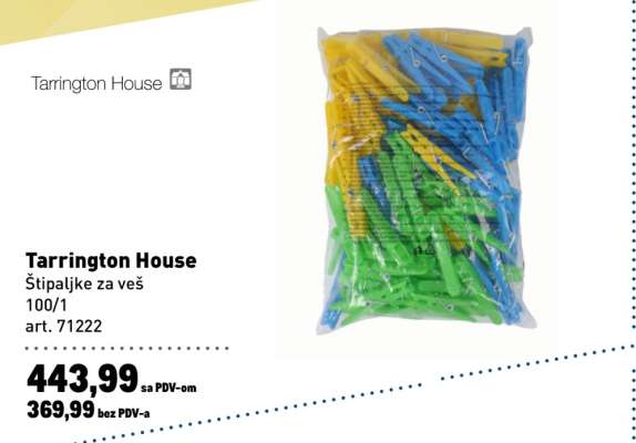 Tarrington House Štipaljke za veš