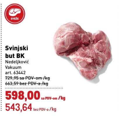 Svinjski but bk