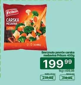 Smrznuto povrće carska mešavina Frikom 400g