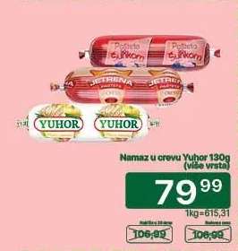 Namaz u crevu Yuhor 130g