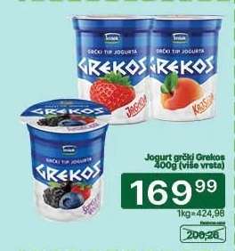 Jogurt grčki Grekos 400g