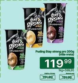 Puding Stay strong pro 200g