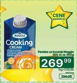 Pavlaka za kuvanje Meggle 10%m.m. 500g