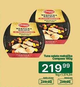Tuna salata meksička Compass 160g