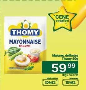 Majonez delikates Thomy 80g