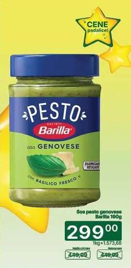 Sos Pesto Genovese Barilla 190g