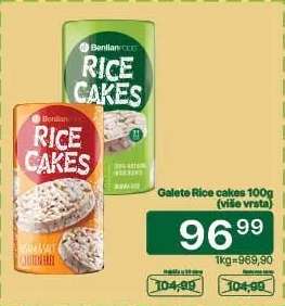 Galete Rice Cakes 100g