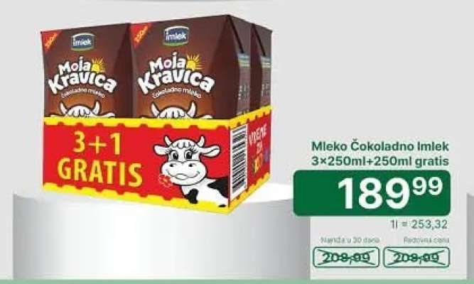 Mleko Čokoladno Imlek