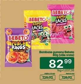 Bombone gumene Bebeto