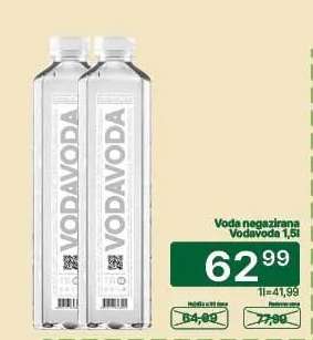 Voda negazirana VODAVODA 1,5l
