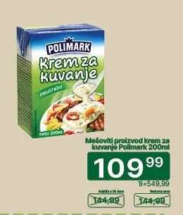 Mešoviti proizvod krem za kuvanje Polimark 200ml