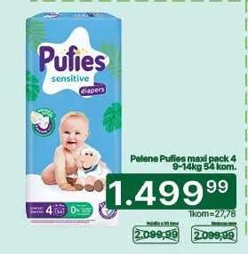 Pelene Pufies maxi pack 4