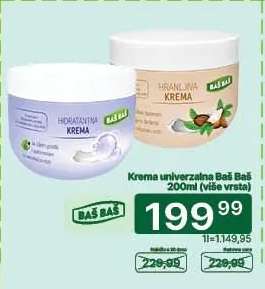 Krema univerzalna Baš Baš