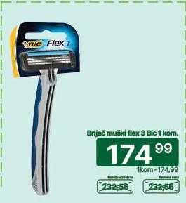 Brijač muški flex 3 BIC 1 kom.