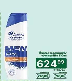 Šampon za kosu protiv opadanja H&S 330ml