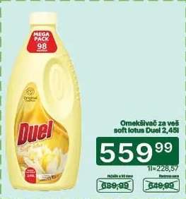 Omekšivač za veš Soft lotus Duel 2,45l