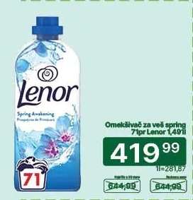 Omekšivač za veš spring 7lpr Lenor 1,49l
