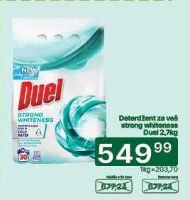 Deterdžent za veš strong whiteness Duel