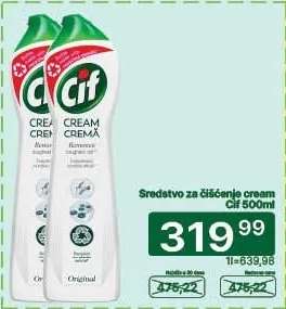 Sredstvo za čišćenje cream Cif 500ml
