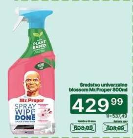 Sredstvo univerzalno blossom Mr.Proper 800ml