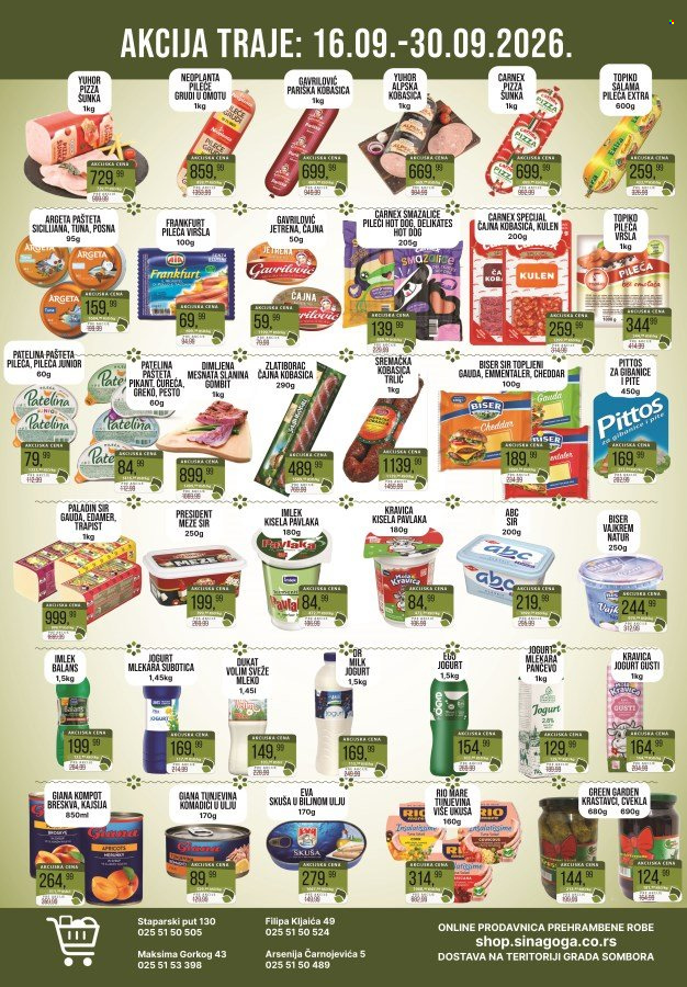 Sinagoga katalog - 16.09.2026 - 30.09.2026. Stranica 2