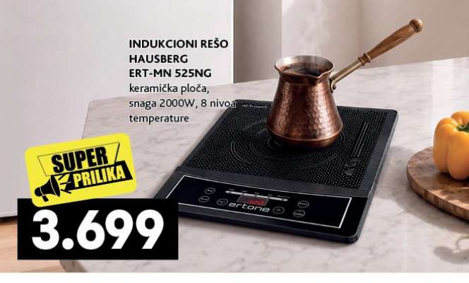 INDUKCIONI REŠO HAUSBERG ERT-MN 525NG
