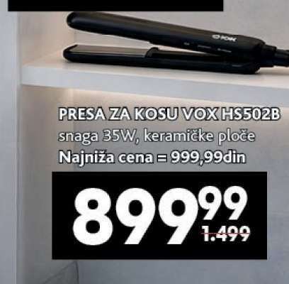 PRESA ZA KOSU VOX HS502B