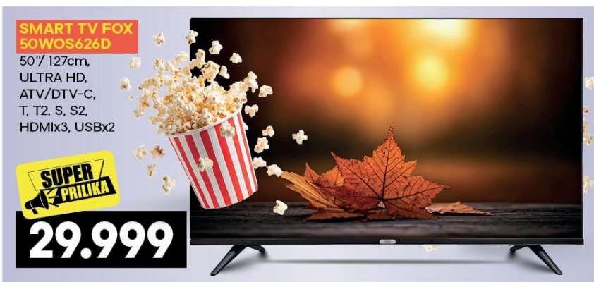SMART TV FOX 50WOS626D