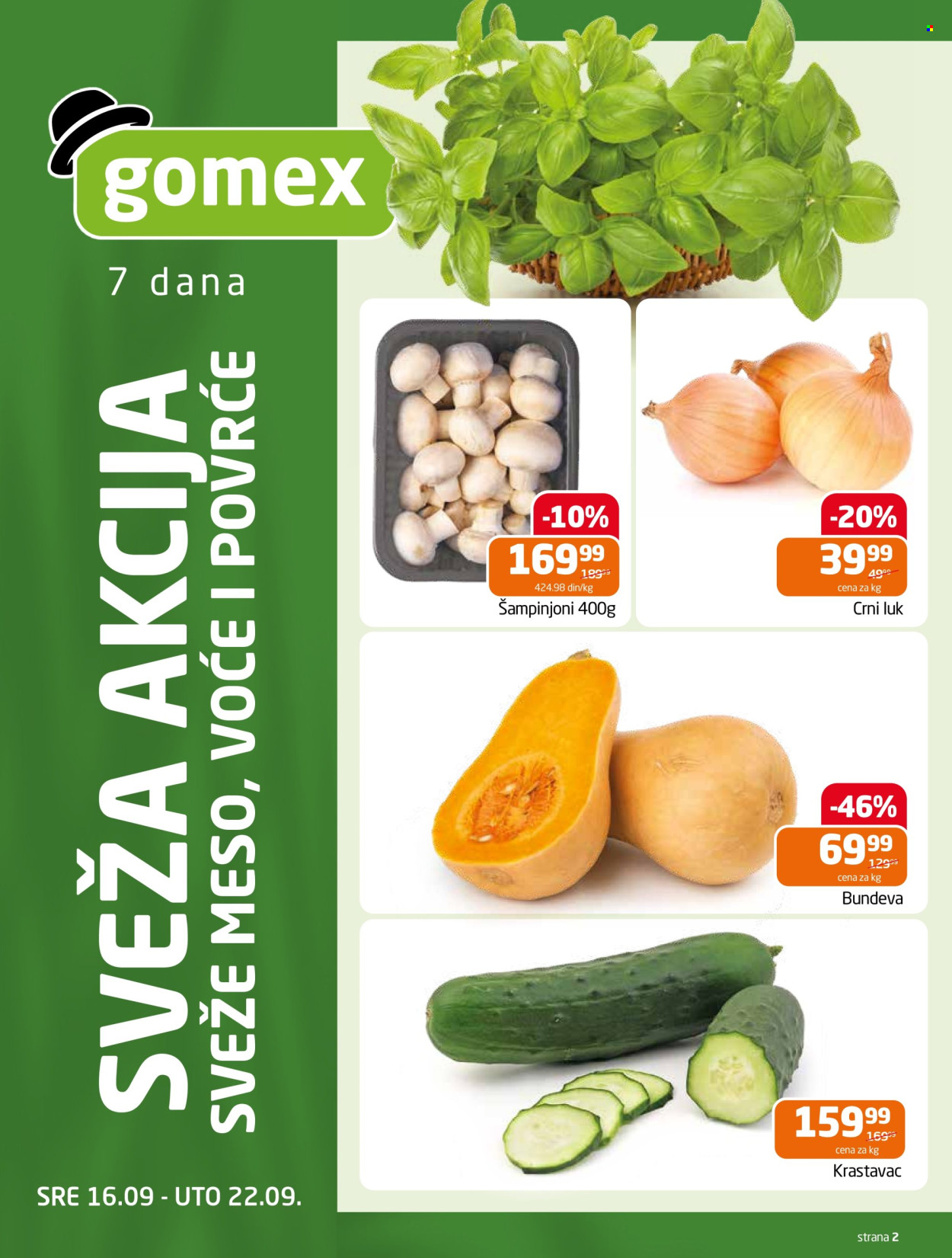 Gomex katalog - 16.09.2026 - 29.09.2026. Stranica 2