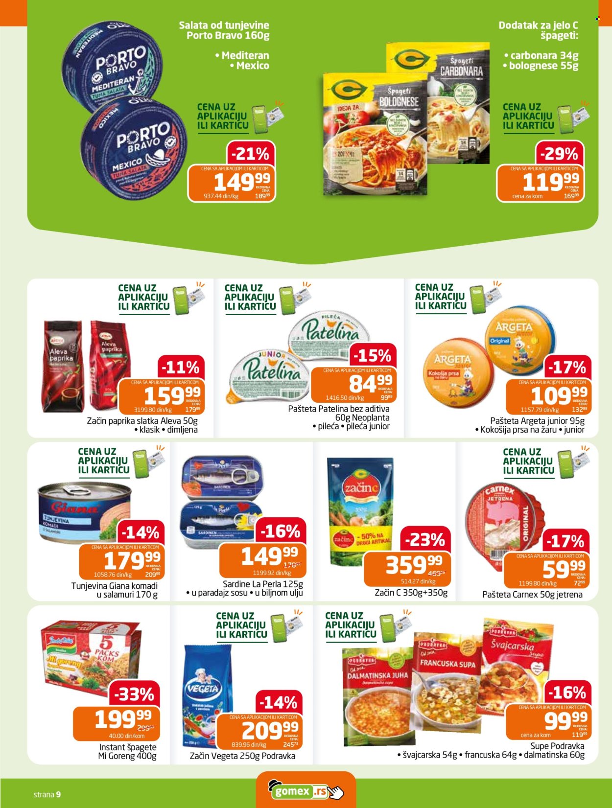 Gomex katalog - 16.09.2026 - 29.09.2026. Stranica 9