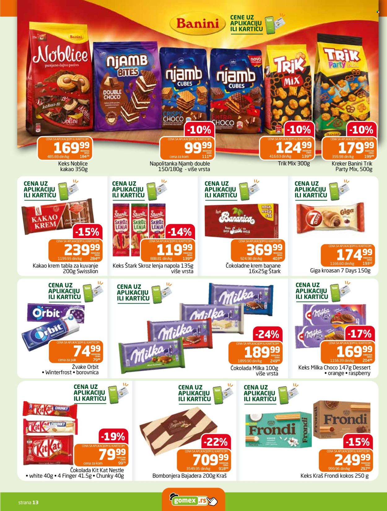Gomex katalog - 16.09.2026 - 29.09.2026. Stranica 13