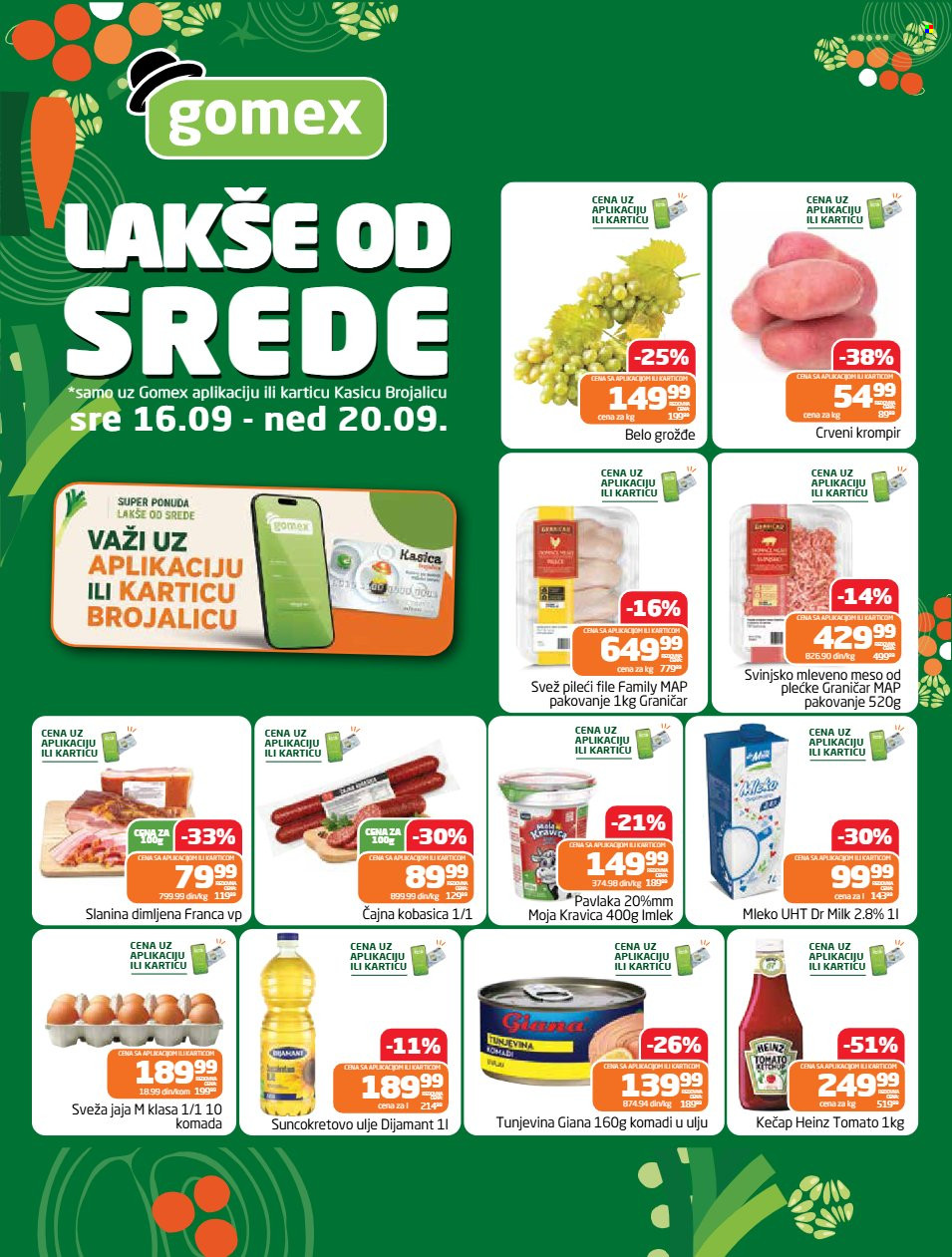 Gomex katalog - 16.09.2026 - 20.09.2026. Stranica 1