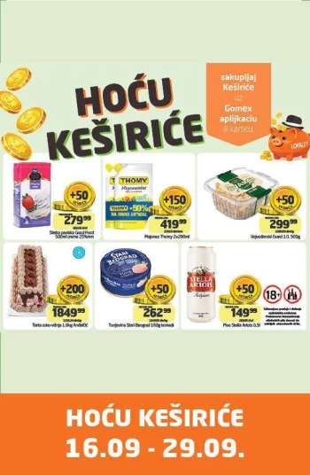 Gomex katalog - 16.09.2026 - 29.09.2026.
